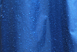 雨合羽（その1）撥水加工後 - シンコーの撥水加工サービス