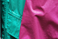 雨合羽（その2）撥水加工前 - シンコーの撥水加工サービス