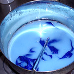 「バインダー518」を繊維に